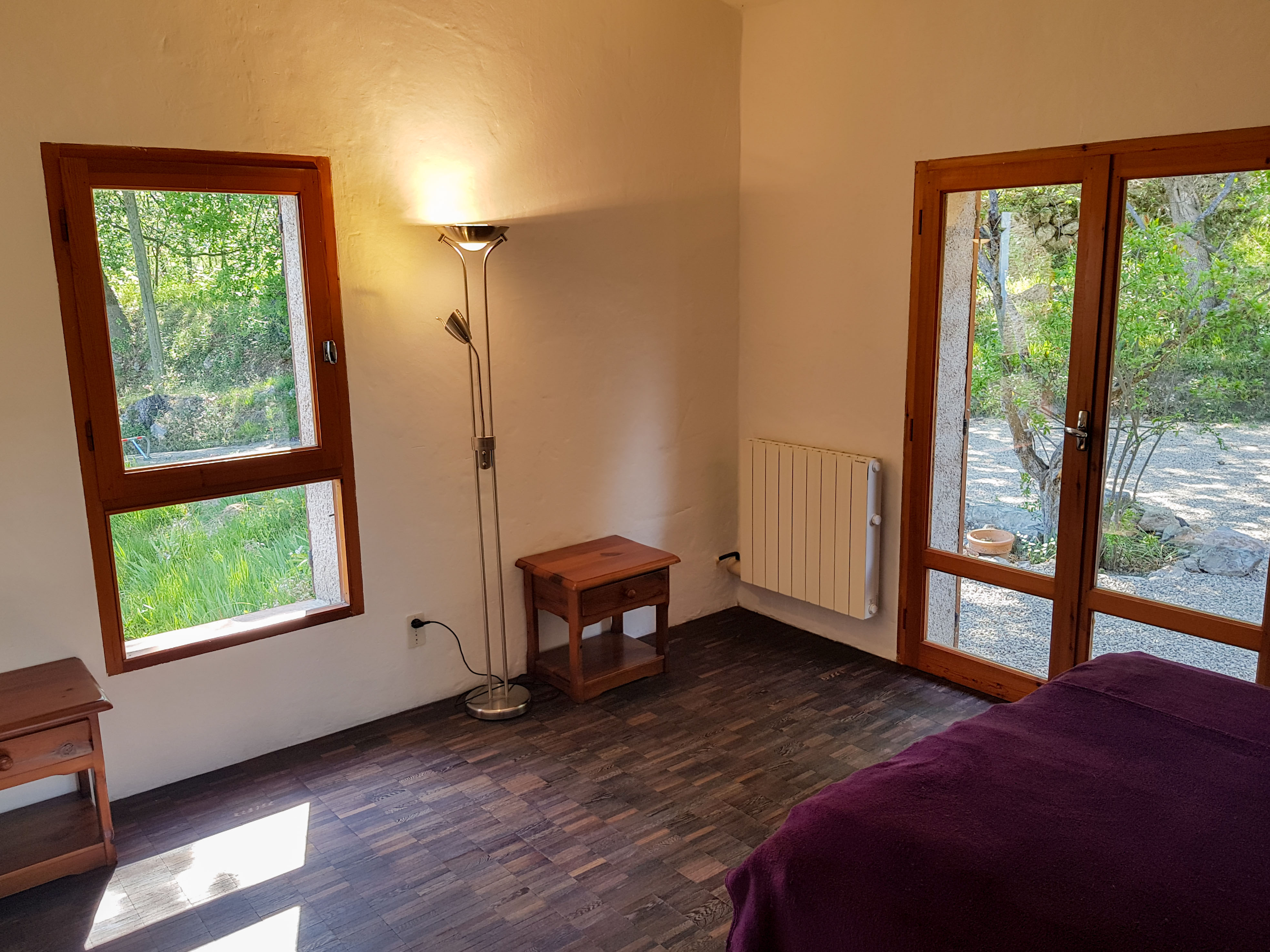 Wohnzimmer blick Kamin